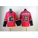 Calgary Flames #13 Johnny Gaudreau Red Jersey