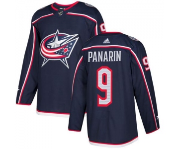 Adidas Blue Jackets #9 Artemi Panarin Navy Blue Home Authentic Stitched NHL Jersey