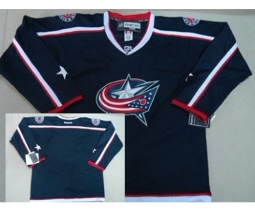 Columbus Blue Jackets Blank Blue Jersey