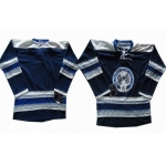 Columbus Blue Jackets Blank Blue Third Jersey