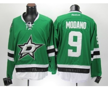 Dallas Stars #9 Mike Modano 2013 Green Jersey