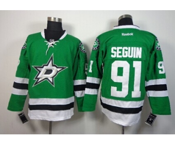 Dallas Stars #91 Tyler Seguin 2013 Green Jersey