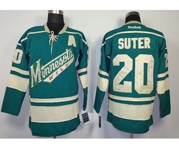 Minnesota Wild #20 Ryan Suter Green Third Jersey