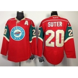 Minnesota Wild #20 Ryan Suter Red Jersey