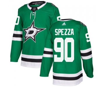 Adidas Dallas Stars #90 Jason Spezza Green Home Authentic Stitched NHL Jersey