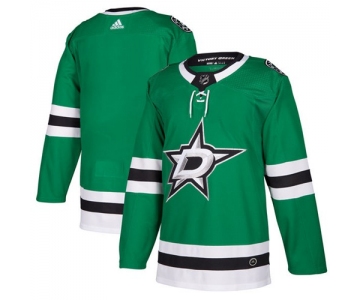 Adidas Stars Blank Green Home Authentic Stitched NHL Jersey