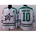 Dallas Stars #10 Shawn Horcoff 2013 White Jersey