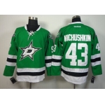 Dallas Stars #43 Valeri Nichushkin 2013 Green Jersey