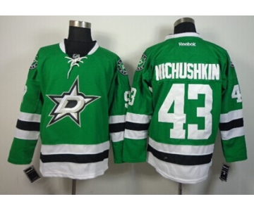 Dallas Stars #43 Valeri Nichushkin 2013 Green Jersey