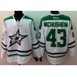 Dallas Stars #43 Valeri Nichushkin 2013 White Jersey