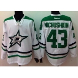 Dallas Stars #43 Valeri Nichushkin 2013 White Jersey