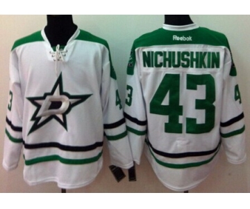 Dallas Stars #43 Valeri Nichushkin 2013 White Jersey