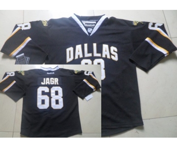 Dallas Stars #68 Jaromir Jagr Black Jersey