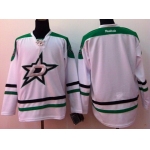 Dallas Stars Blank 2013 White Jersey