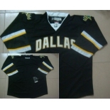 Dallas Stars Blank Black Jersey