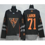 Men's North America Hockey #71 Dylan Larkin Black 2016 World Cup of Hockey Stitched adidas WCH Game Jersey