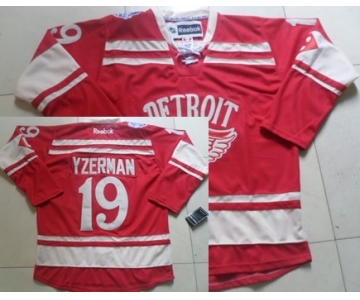 Detroit Red Wings #19 Steve Yzerman 2014 Winter Classic Red Jersey