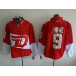 Men's Detroit Red Wings #9 Gordie Howe Reebok Red 2016 Stadium Series Team Premier Jersey