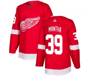 Adidas Men's Detroit Red Wings #39 Anthony Mantha Red Home Authentic Stitched NHL Jersey