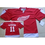 Detroit Red Wings #11 Daniel Alfredsson Red Jersey