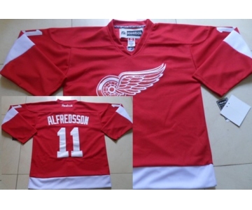 Detroit Red Wings #11 Daniel Alfredsson Red Jersey