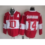 Detroit Red Wings #14 Brendan Shanahan Red Winter Classic Throwback CCM Jersey