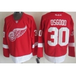 Detroit Red Wings #30 Chris Osgood Red Jersey
