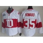 Detroit Red Wings #35 Jimmy Howard White Winter Classic Jersey