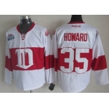 Detroit Red Wings #35 Jimmy Howard White Winter Classic Jersey