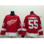 Detroit Red Wings #55 Niklas Kronwall Red Jersey