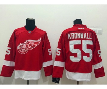 Detroit Red Wings #55 Niklas Kronwall Red Jersey