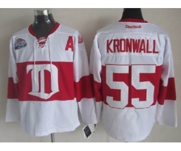 Detroit Red Wings #55 Niklas Kronwall White Winter Classic Jersey