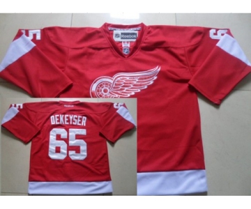 Detroit Red Wings #65 Danny DeKeyser Red Jersey