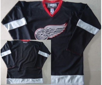Detroit Red Wings Blank Black Ice Jersey
