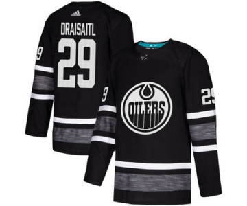 Oilers #29 Leon Draisaitl Black Authentic 2019 All-Star Stitched Hockey Jersey