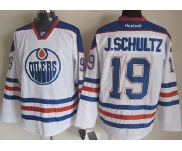 Edmonton Oilers #19 Justin Schultz White Jersey