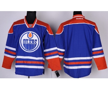 Edmonton Oilers Blank Royal Blue Jersey