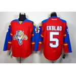 Florida Panthers #5 Aaron Ekblad Red Jersey