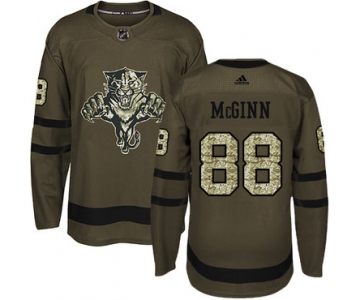 Adidas Panthers #88 Jamie McGinn Green Salute to Service Stitched NHL Jersey