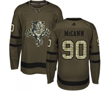 Adidas Panthers #90 Jared McCann Green Salute to Service Stitched NHL Jersey