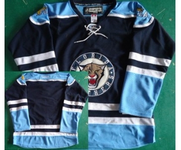 Florida Panthers Blank Blue Third Jersey