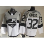 Los Angeles Kings #32 Jonathan Quick 2015 Stadium Series Gray/White Jersey