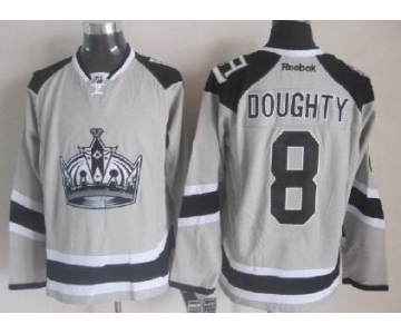 Los Angeles Kings #8 Drew Doughty 2014 Stadium Series Gray Jersey