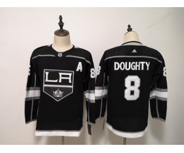 Los Angeles Kings #8 Drew Doughty Black Youth Adidas Jersey