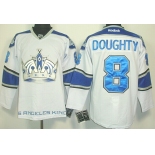 Los Angeles Kings #8 Drew Doughty White Third Jersey