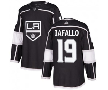 Adidas Kings #19 Alex Iafallo Black Home Authentic Stitched NHL Jersey