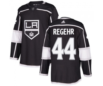 Adidas Kings #44 Robyn Regehr Black Home Authentic Stitched NHL Jersey