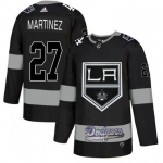 LA Kings With Dodgers 27 Alec Martinez Black Adidas Jersey