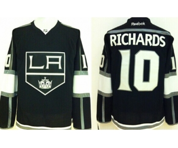 Los Angeles Kings #10 Mike Richards Black Jersey