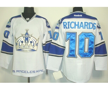 Los Angeles Kings #10 Mike Richards White Third Jersey